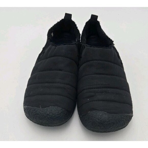 Keen Keene Hauser II Slip On Embroidery Stitch Black Womens 9 Workwear Slippers - Picture 3 of 13